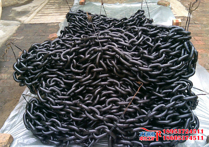 礦用高強(qiáng)度圓環(huán)鏈條，除渣鏈條