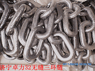 32無(wú)縫三環(huán)鏈安全標(biāo)準(zhǔn)參數(shù)，材質(zhì)